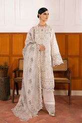 Baroque Unstitched 3 Piece Chikankari Swiss Lawn Collection'2023-D-01